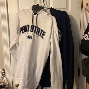 Two Penn State University Hoodies